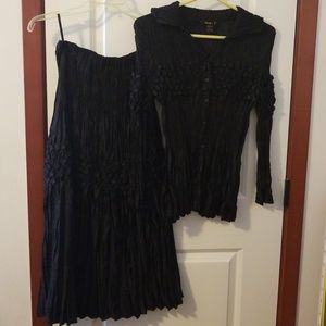 Jerry T crinkle outfit